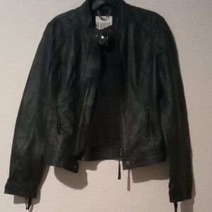 BB Dakota Black Leather Jacket